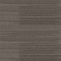 Nouveau Highrise Lines Burnt Umber Carpet Tiles