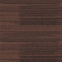 Nouveau Highrise Lines Cadmium Glow Carpet Tiles
