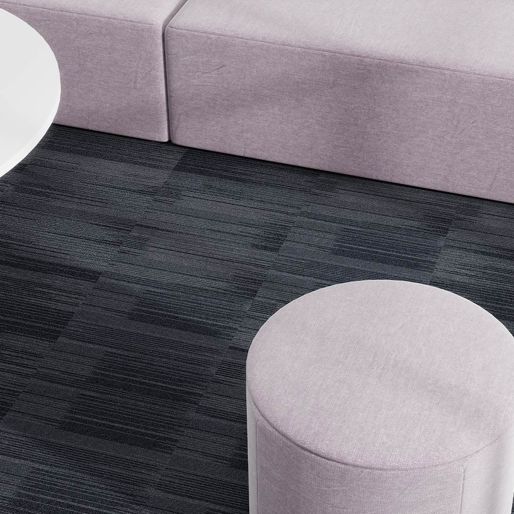 Nouveau Highrise Lines Carpet Tiles from DCTUK