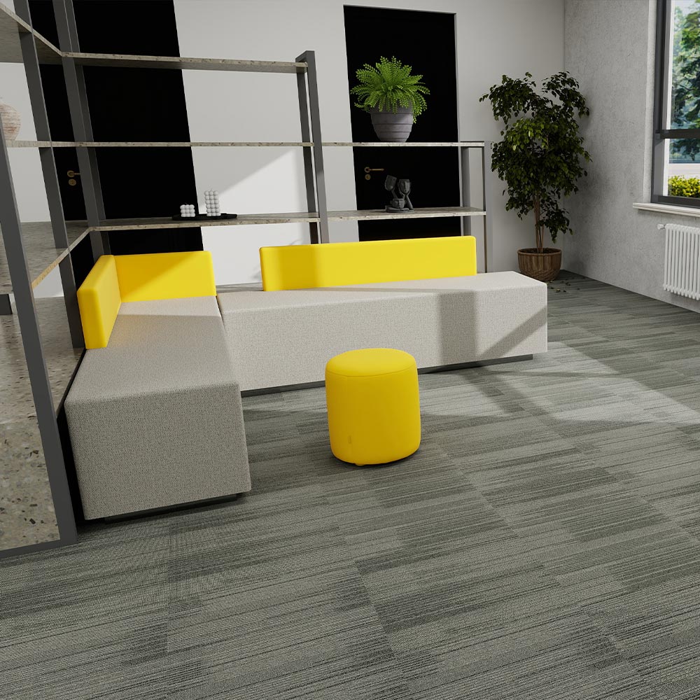 Nouveau Highrise Lines Carpet Tiles from DCTUK