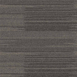 Nouveau Highrise Lines Sepia Ink Carpet Tiles from DCTUK