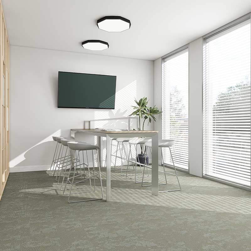 Nouveau Ice Cream Black Sesame Carpet Tiles - DCTUK