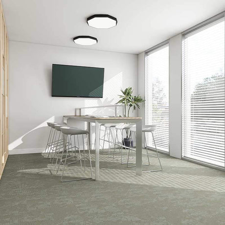 Nouveau Ice Cream Black Sesame Carpet Tiles - DCTUK