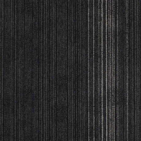 Nouveau Infinity Accent Black Grey Carpet Tiles - DCTUK