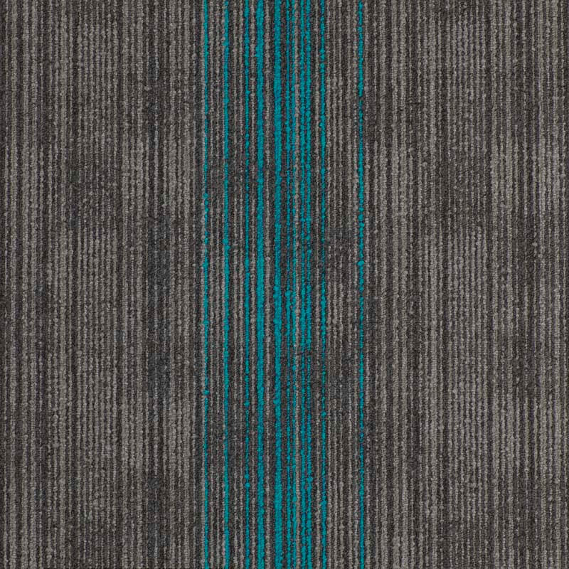 Nouveau Infinity Accent Steel Cyan Carpet Tiles from DCTUK