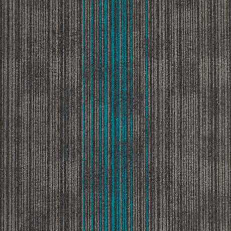 Nouveau Infinity Accent Steel Cyan Carpet Tiles from DCTUK