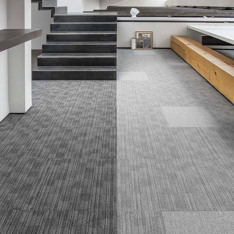 Nouveau Infinity Beige Carpet Tiles - DCTUK