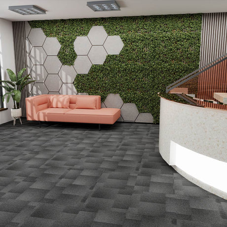 Nouveau Pixelated Carpet Tiles from DCTUK