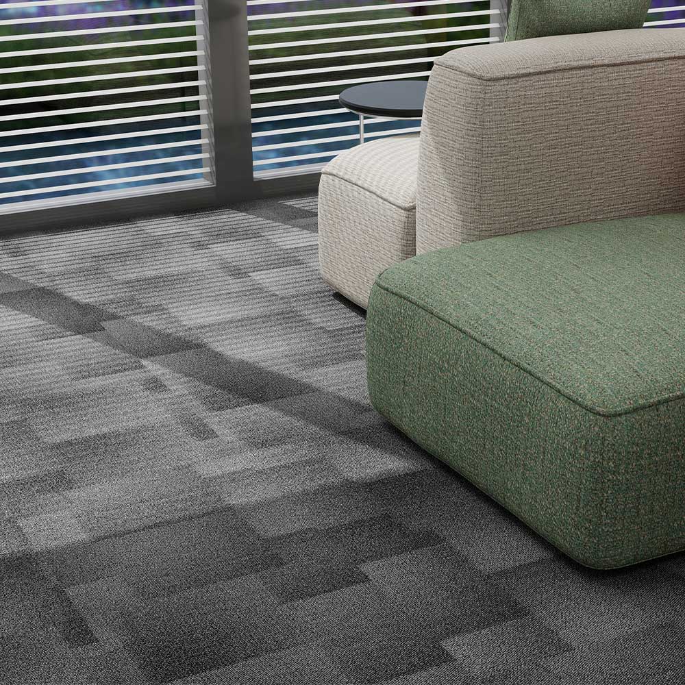 Nouveau Pixelated Carpet Tiles from DCTUK