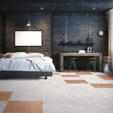 Nouveau Plush Almond Carpet Tiles - DCTUK