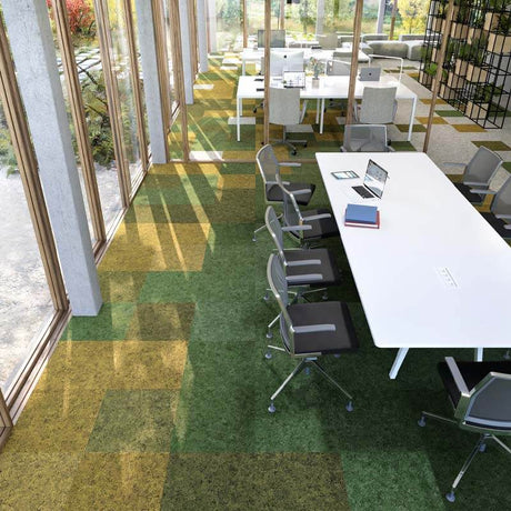 Nouveau Seasons Azure Breeze Carpet Tiles - DCTUK