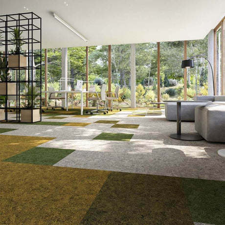 Nouveau Seasons Azure Breeze Carpet Tiles - DCTUK