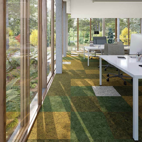Nouveau Seasons Azure Breeze Carpet Tiles - DCTUK