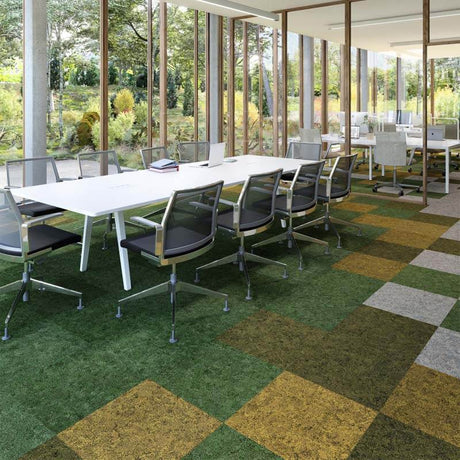 Nouveau Seasons Azure Breeze Carpet Tiles - DCTUK