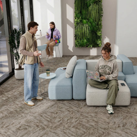 Nouveau Vortex Carpet Tiles from DCTUK