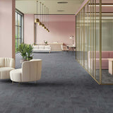 Paragon Elemental Collection Heath Star Twilight Ember Carpet Tiles - DCTUK
