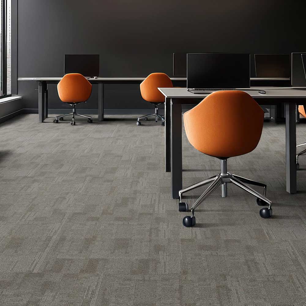 Paragon Elemental Collection Heath Star Twilight Ember Carpet Tiles - DCTUK