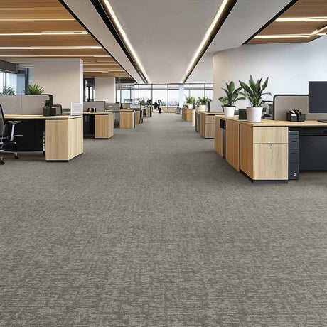 Paragon Elemental Collection Heath Star Twilight Ember Carpet Tiles - DCTUK