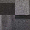 Paragon Total Contrast Chrome Pelt Carpet Tiles - DCTUK