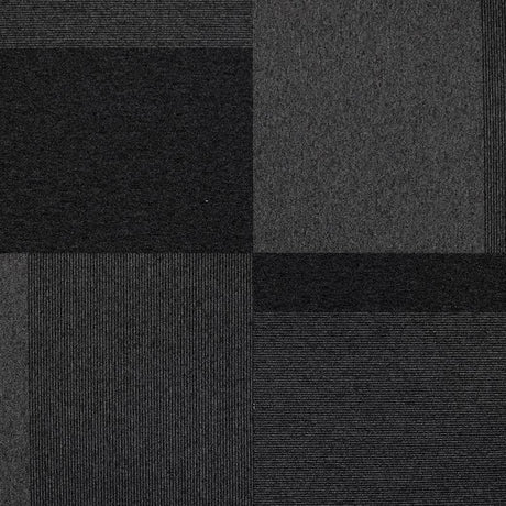 Paragon Total Contrast Palladium Sky Carpet Tiles - DCTUK