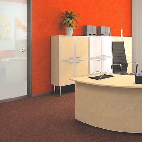 Paragon Workspace Cut Pile Biscay Blue Carpet Tiles - DCTUK