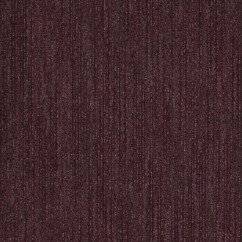 Paragon Workspace Linear Westow Park Plum Carpet Tiles - DCTUK