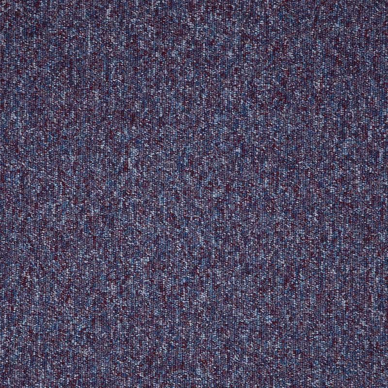 Paragon Workspace Loop Blueberry Carpet Tiles - DCTUK
