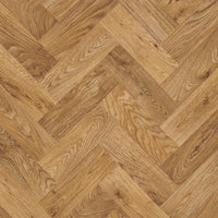Polyflor Designatex PUR English Oak Parquet 2137 Sheet Vinyl