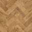 Polyflor Designatex PUR English Oak Parquet 2137 Sheet Vinyl - DCTUK