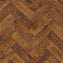 Polyflor Designatex PUR Rich Oak Parquet 2138 Sheet Vinyl - DCTUK