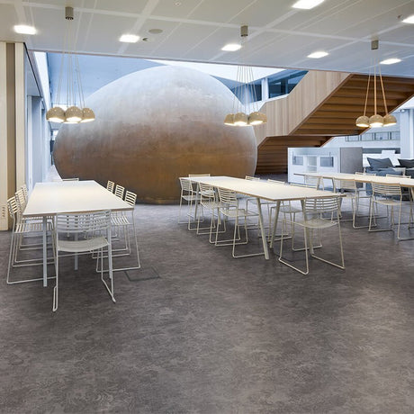 Polyflor Expona Flow PUR Concrete Cool Concrete 9856 Sheet Vinyl - DCTUK