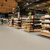 Polyflor Expona Flow PUR Concrete Cool Concrete 9856 Sheet Vinyl - DCTUK