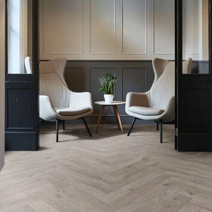 Polyflor Expona Flow PUR Wood Blond Oak 9820 Sheet Vinyl - DCTUK