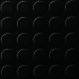 Polyflor SaarFloor Noppe Stud Tile 1 Black Coal 101 Rubber Tiles - DCTUK