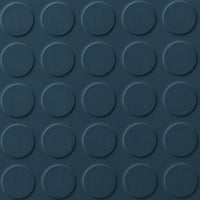 Polyflor SaarFloor Noppe Stud Tile 1 Deep Blue 191 Rubber Tiles