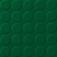 Polyflor SaarFloor Noppe Stud Tile 1 Green Baize 015 Rubber Tiles