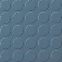 Polyflor SaarFloor Noppe Stud Tile 2 Cool Blue 707 Rubber Tiles