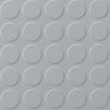 Polyflor SaarFloor Noppe Stud Tile 2 Mercury 129 Rubber Tiles - DCTUK