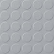 Polyflor SaarFloor Noppe Stud Tile 2 Mercury 129 Rubber Tiles - DCTUK