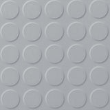 Polyflor SaarFloor Noppe Stud Tile 2 Mercury 129 Rubber Tiles - DCTUK