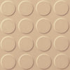 Polyflor SaarFloor Noppe Stud Tile 2 Sandstone 140 Rubber Tiles - DCTUK