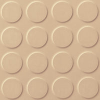 Polyflor SaarFloor Noppe Stud Tile 2 Sandstone 140 Rubber Tiles