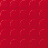 Polyflor SaarFloor Noppe Stud Tile 2 Warm Red 012 Rubber Tiles - DCTUK
