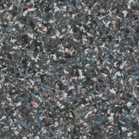 Polyflor Polysafe Mosaic PUR Graphite Pearl 4165 Sheet Vinyl