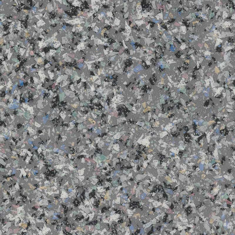 Polysafe Mosaic PUR Orient Grey 4135 Sheet Vinyl - DCTUK