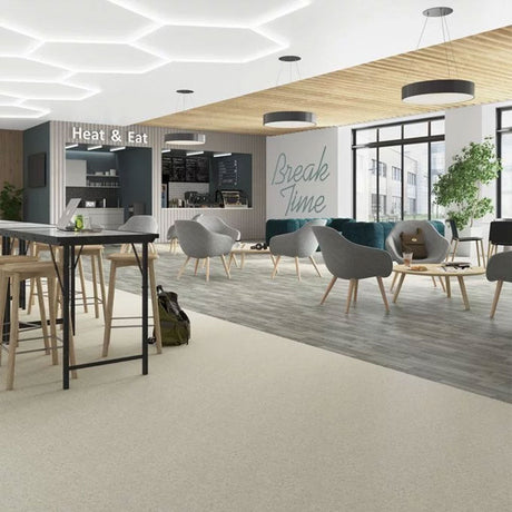 Polysafe Stone fx PUR Dove Slate 6012 Sheet Vinyl - DCTUK