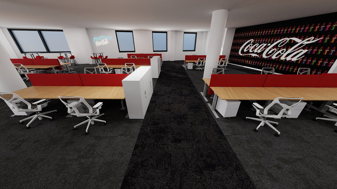 Design visual for Coca-Cola