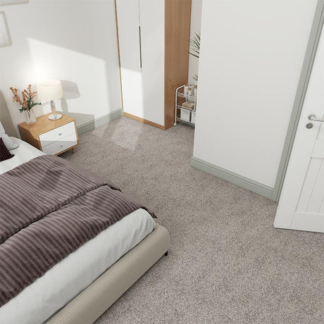 Spaces Original Elephant Grey Broadloom Carpet - DCTUK