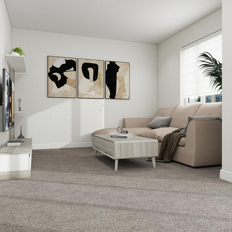 Spaces Original Elephant Grey Broadloom Carpet - DCTUK