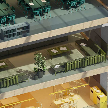 Tarkett Tapiflex Excellence 19dB Carpet Brick 206017018 Sheet Vinyl - DCTUK